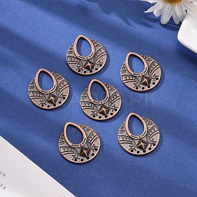 Tibetan Style Links LS-TIBEP-EA456YKG-R-LF-1