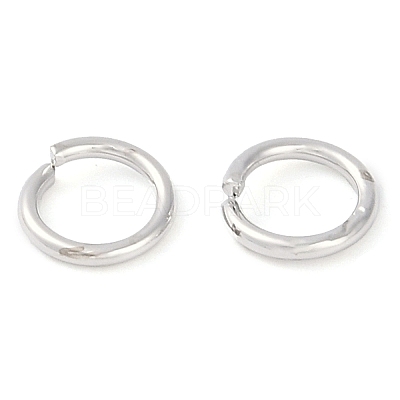 Brass Open Jump Rings KK-N254-45B-P-1