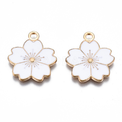 Alloy Enamel Pendants X-ENAM-S121-115-1
