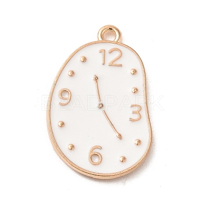 Alloy Enamel Pendants ENAM-E064-19KCG-1