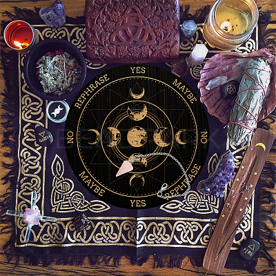 AHADEMAKER DIY Wiccan Altar Supplies Kits AJEW-GA0004-66F-1