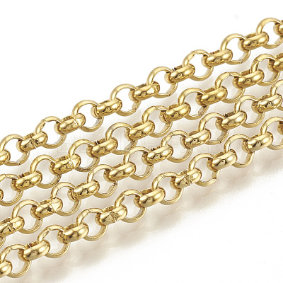 Ion Plating(IP) 304 Stainless Steel Rolo Chains CHS-S001-02C-1