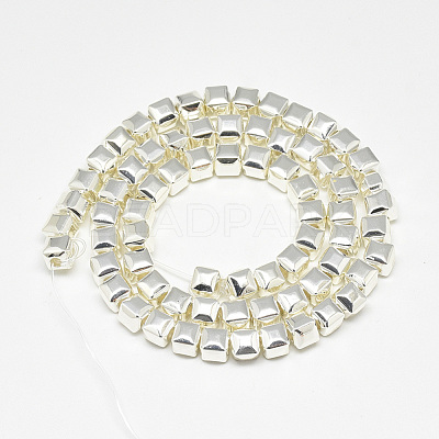 Electroplate Non-magnetic Synthetic Hematite Beads Strands G-Q465-41S-1