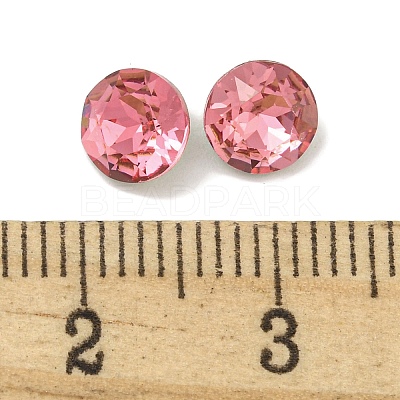 Glass Rhinestone Cabochons RGLA-L029-13B-209-1
