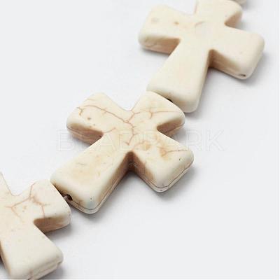 Synthetic Magnesite Bead Strands G-P228-47-B-1