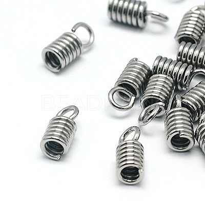 Tarnish Resistant 304 Stainless Steel Terminators STAS-E016-3-1