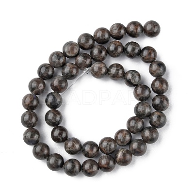 Natural Labradorite Beads Strands G-G0003-C03-12mm-1
