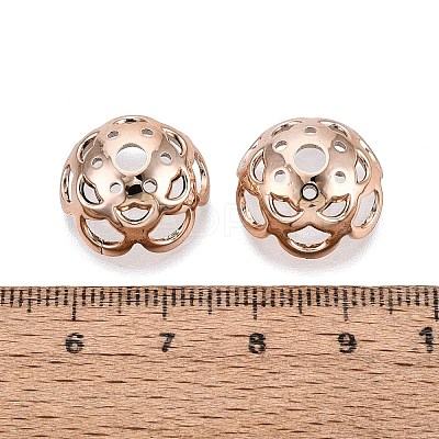 UV Plated ABS Bead Caps OACR-D316-04B-09-1