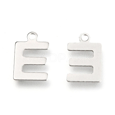 Non-Tarnish 201 Stainless Steel Charms X-STAS-C021-06P-E-1
