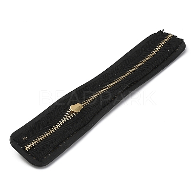 PU Leather Zipper Sewing Accessories FIND-WH0120-24E-1