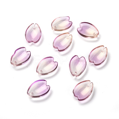 Transparent Glass Pendants X-GLAA-B003-03-1