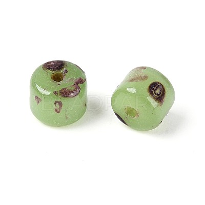 Baking Paint Glass Seed Beads SEED-N009-02C-1