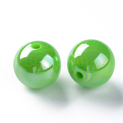Opaque Acrylic Beads MACR-S370-D20mm-24-1