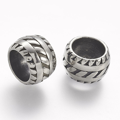 304 Stainless Steel Beads LS-STAS-A032-085AS-1