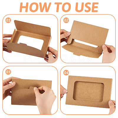 Blank Paper Envelopes Box AJEW-TAC0044-04C-1
