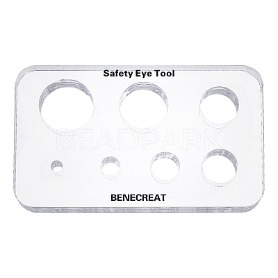 Acrylic Safety Eye Insertion Tool for Toy Making 