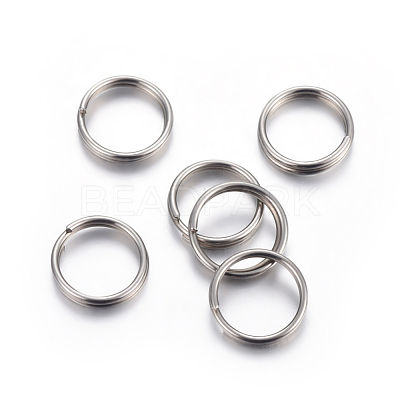 Tarnish Resistant 304 Stainless Steel Split Rings STAS-P223-22P-03-1