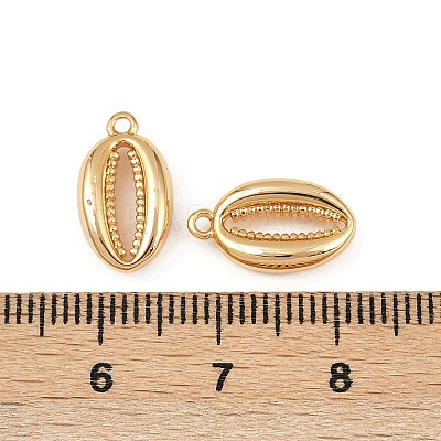 Ocean Theme Brass Charms KK-F902-07D-G-1