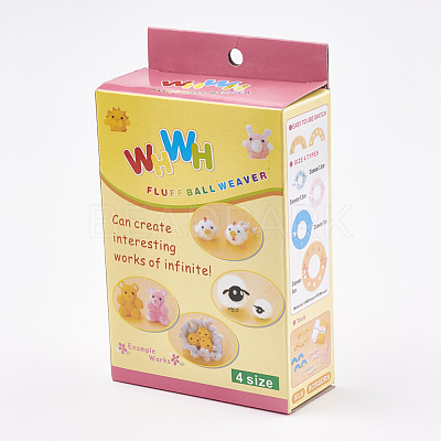 Plastic Knitting Loom for Making Pom Pom TOOL-R045-01A-1