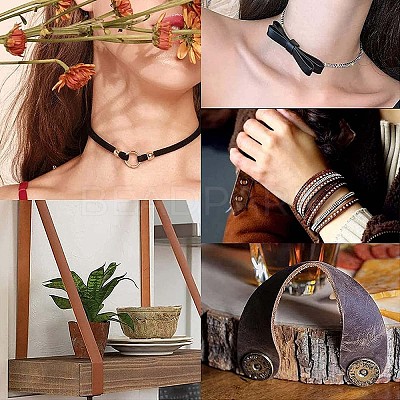 Flat Cowhide Leather Cord WL-GF0001-09D-01-1