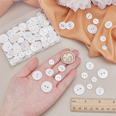 Natural Shell Buttons BUTT-AR0001-22-1