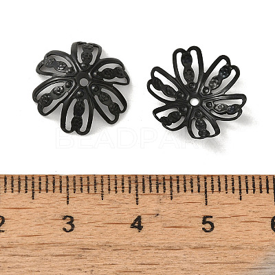 304 Stainless Steel Bead Caps X-STAS-P363-02A-EB-1