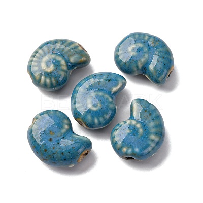 Ocean Series Handmade Porcelain Beads PORC-R002-03E-1