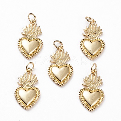 Brass Pendants KK-C100-10G-1