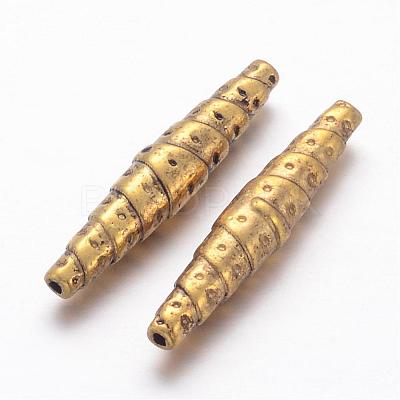 Tibetan Style Alloy Beads X-GLF0480Y-1