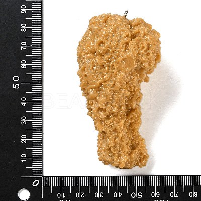 Resin Imitation Food Pendants RESI-Z025-01D-1