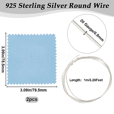925 Sterling Silver Wire FIND-BBC0002-89F-1