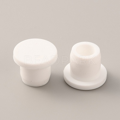 Silicone Bottle Seal Plug AJEW-WH0324-83B-1