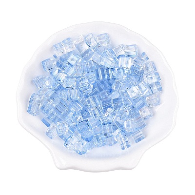 Baking Paint Transparent Glass Beads X1-DGLA-N005-01A-03-1