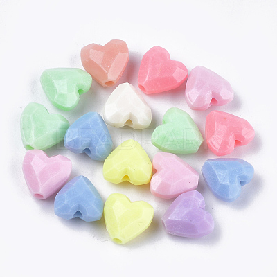 Opaque Acrylic Beads MACR-S296-77-1