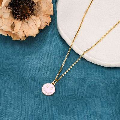 Alloy Enamel Charms ENAM-S121-165F-RS-1