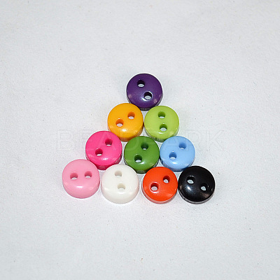 Multi Colour DIY Handcraft Buttons For Dolls Clothes X-NNA0VCY-1