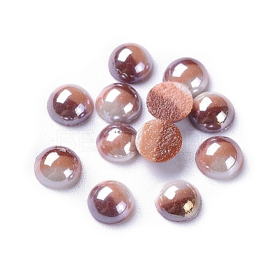 Opaque Glass Cabochons GGLA-S038-10G-5mm-1