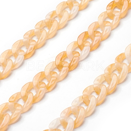 Acrylic Curb Chains X-SACR-P065-R06-1