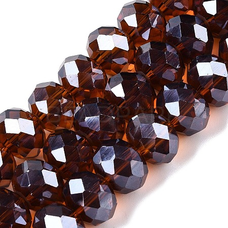 Electroplate Glass Beads Strands EGLA-A034-T12mm-A19-1