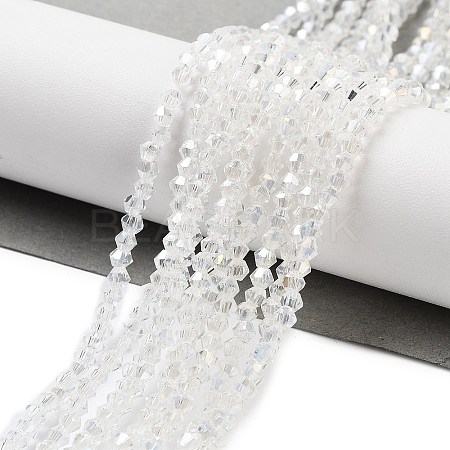Glass Beads Strands EGLA-S056-2mm-04-1