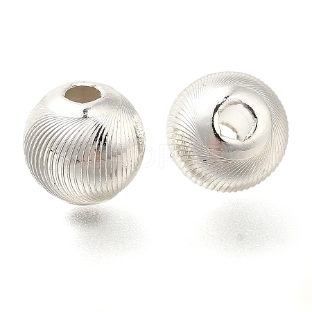 Brass Spacer Beads KK-B121-08P-1
