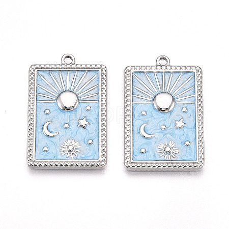 304 Stainless Steel Pendants STAS-N108-27A-P-1