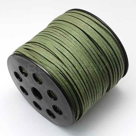 Eco-Friendly Faux Suede Cord LW-R007-3.0mm-1138-1