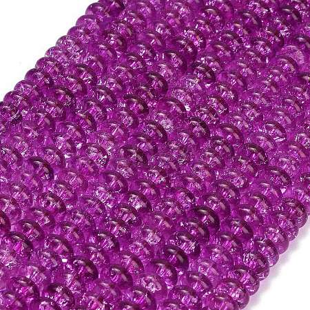 Dyed Imitation Gemstone Glass Beads Strands GL-Z001-03A-06-1