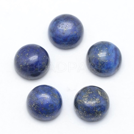 Natural Lapis Lazuli Cabochons X-G-E492-H-18-1