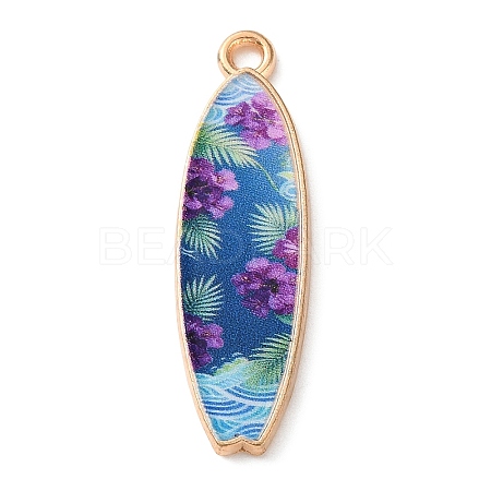Printed Alloy Pendants AL-CBAFB12-01E-1