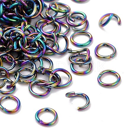 Ion Plating(IP) 304 Stainless Steel Open Jump Rings STAS-CJC0001-26B-1