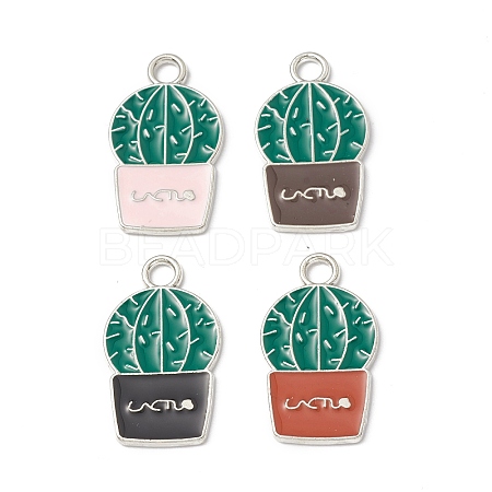 Alloy Enamel Pendants ENAM-G212-15P-1