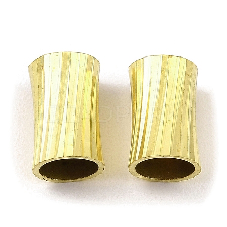 Brass Tube Beads KK-D040-08G-1