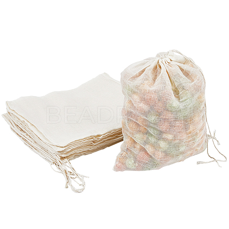 Cotton Cloth Filter Bags AJEW-BBC0002-19A-1